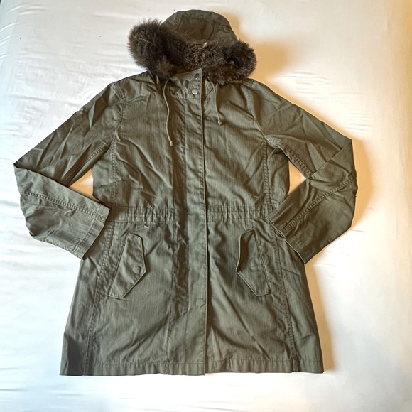 Vintage J.Crew Utility Jacket Removable Sherpa Lining - Picture 12 of 13